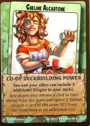 Greline Alcartone - Co-op Deckbuilding